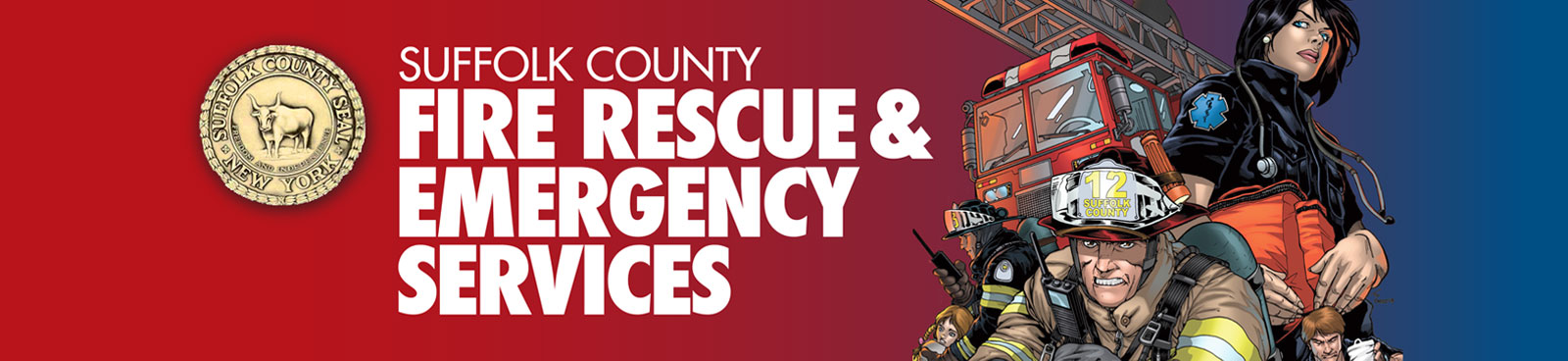 Suffolk County Fire Rescue & Emergency Service Header
